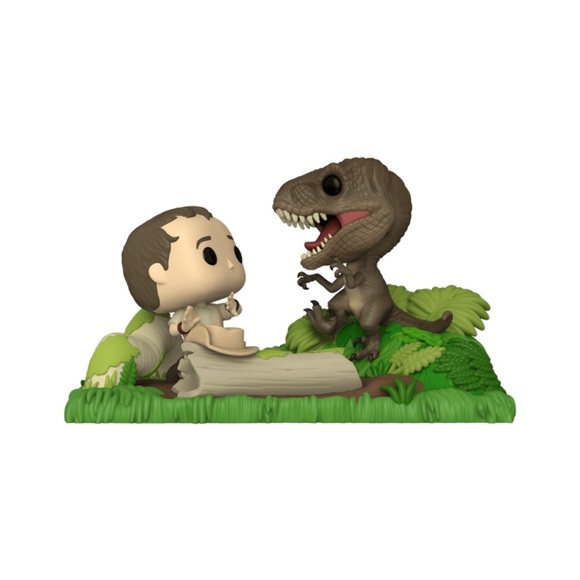 Funko Pop Jurassic Park Muldoon Raptor Hunt #1204 - Picture 2 of 2